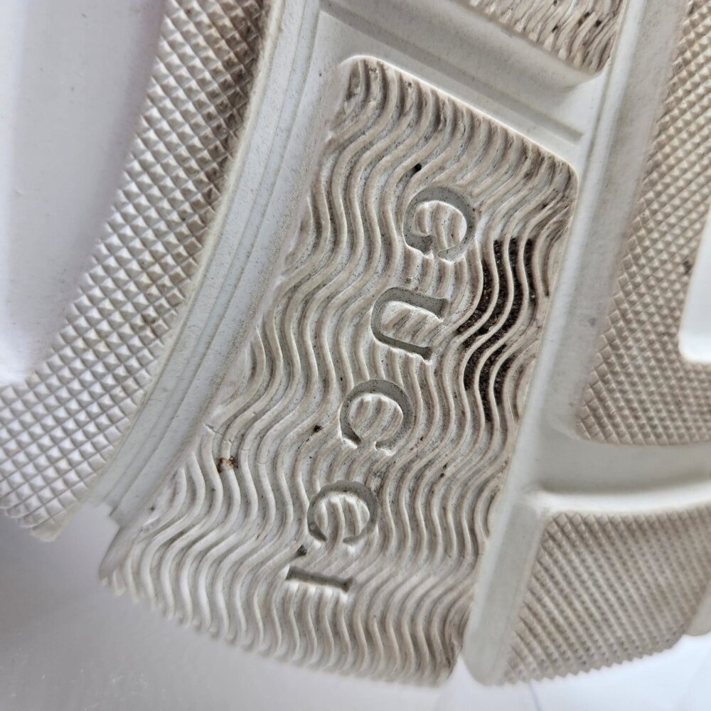 Gucci Journey Flashtrek Crystal Sneakers Jewel Chunky Sole Pink/Yellow/White - Picture 8 of 14